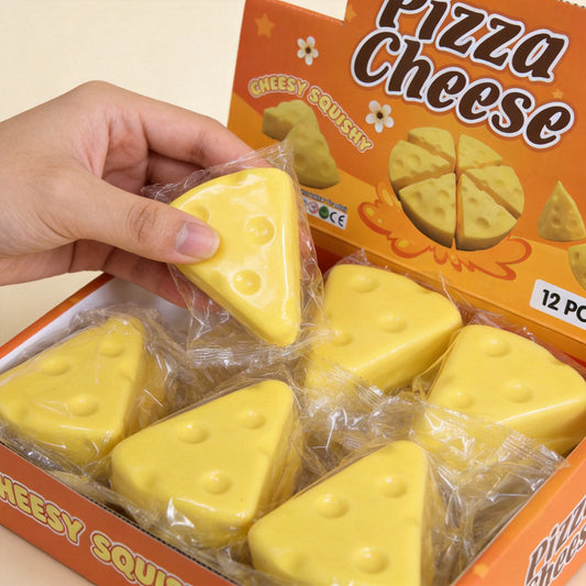 Pizza Cheese Squishy – 9 cm