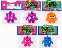 Blocky Monster Squishy – Assorted Colours