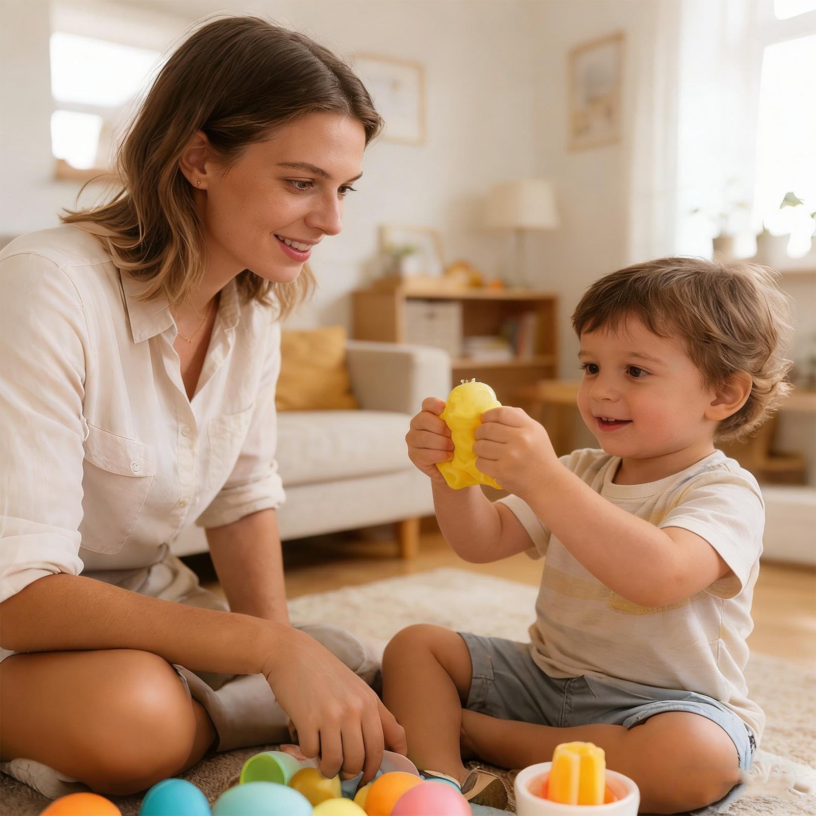 Cheese Squishy Square Ball, Cheese Yellow Shape Squeeze Toy ,Anti-Stress Toy, Realistic Cheeses Shape, Slow-Rising Butter Stick Squishy Toys